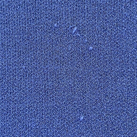 Tory Sport Women's Medium Tunic Blue and White FABRIC FLAW READ - Picture 5 of 10